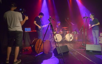 Un ex integrante de Divididos grabó material para su álbum solista en el Teatro Martinelli