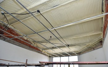 Renovaron el techo de la escuela primaria N° 6 con un sistema moderno anti térmico