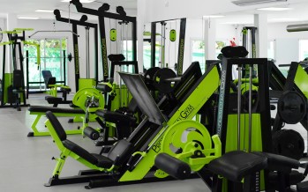 Se inauguró un nuevo gimnasio de musculación en el Poli 3