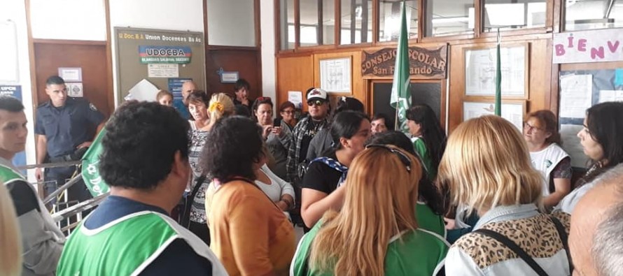 ATE reclamó en el Consejo Escolar por sueldos adeudados a suplentes auxiliares