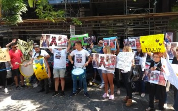 Caso Braian Fillip: familiares y amigos marcharon a Tribunales en reclamo de justicia