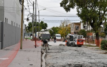 Trabajos de renovación de la manzana del nuevo Hospital Municipal
