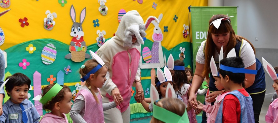 Los centros educativos y jardines maternales municipales celebraron la Pascua