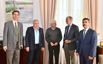 Luis Andreotti recibió a las nuevas autoridades de la DAIA