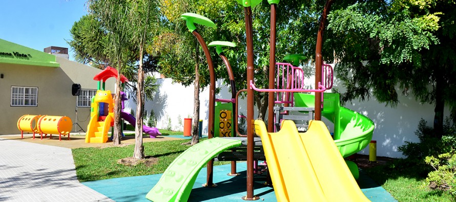 Se inauguró la renovación del Jardín Provincial N° 917