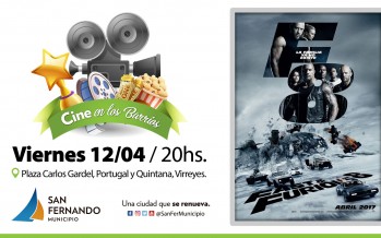 Cine en los barrios: ‘Rápidos y Furiosos 8’ se proyectará gratis en la Plaza Carlos Gardel