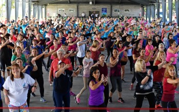 Masterclass de fitness en el Parque Náutico