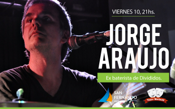 Este finde llegan el baterista Jorge Araujo y la película clásica ‘Cinema Paradiso’ al Teatro Martinelli