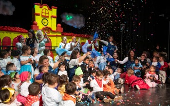 Los jardines maternales municipales celebraron la Semana de Mayo en el Teatro Martinelli