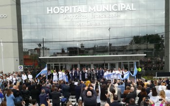 Momento trascendental en nuestra ciudad: se inauguró el Hospital Municipal ´San Cayetano´