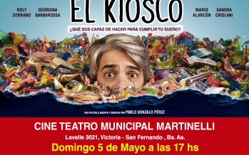 El domingo se proyectará la película «El kiosco» en el Teatro Martinelli