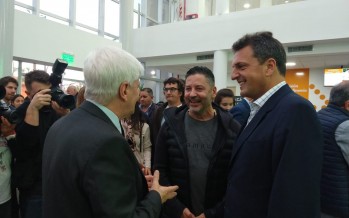 Gustavo Menéndez estuvo en la inauguración del nuevo Hospital municipal y señaló que «Sergio Massa es necesario para esta etapa»