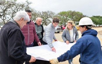 Avanzan las obras de renovación de la Costanera Municipal
