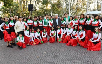 Se conmemoró el Día del Inmigrante Italiano en la Plaza Mitre