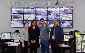 El Centro de Operaciones recibió la visita de la empresa china Dahua Technology