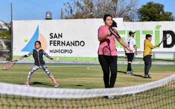 Se realizó en en Poli N°7 un nuevo Torneo de Tenis Interescuelas
