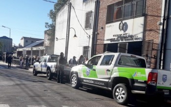 Se realizó un simulacro de evacuación en la Escuela Nº 17 de Victoria