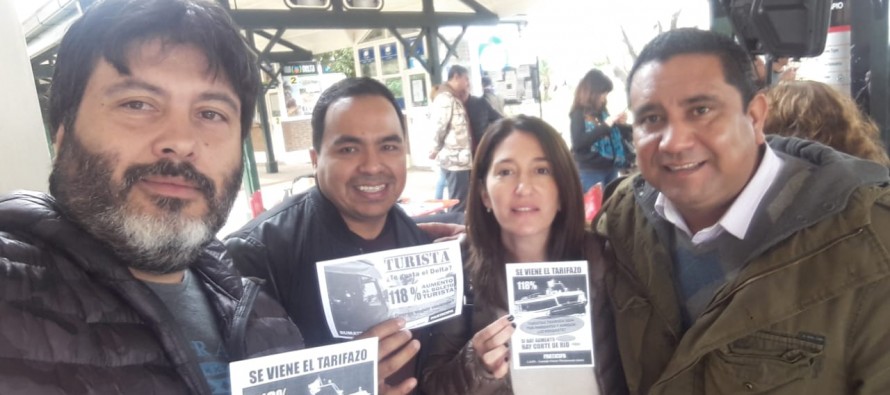 Precandidatos a concejales del Frente de Todos acompañaron el reclamo de los isleños