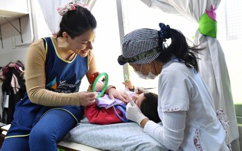 Controles odontológicos a los chicos de los jardines maternales municipales