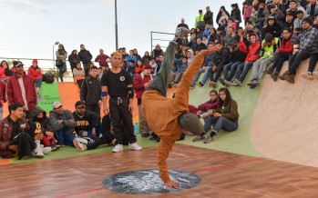 Breaking y hip hop en el Parque de Deportes Extremos