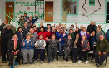 Juan Andreotti visitó centros de jubilados de nuestra ciudad