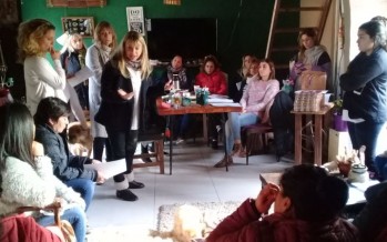 En el barrio Hardoy se realizó una capacitación contra la violencia de género