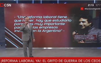 Fuertes críticas a las declaraciones de Sebastián Salvador sobre la necesidad de una reforma laboral