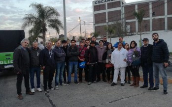 La CTA Zona Norte se solidarizó con los trabajadores de Ecocarnes