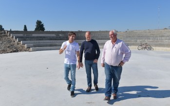 Avanza la obra de ampliación del Parque del Bicentenario