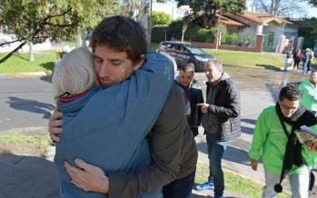 Juan Andreotti dialogó con vecinos del barrio San Antonio Abate