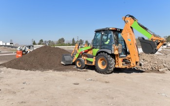 Se suma una nueva retroexcavadora a la flota municipal