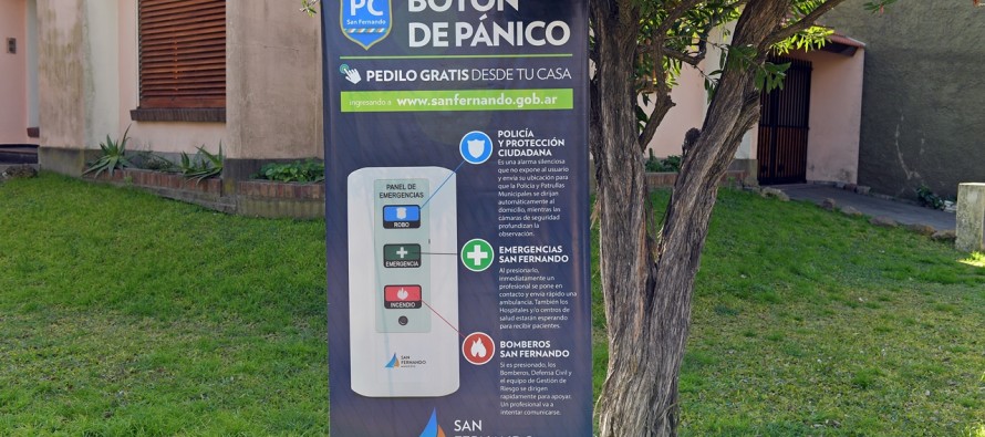 Más de 7 mil vecinos instalaron el Botón de Pánico en sus domicilios