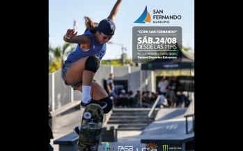 El sábado se disputará la final de skate de la Copa San Fernando en el Parque de Deportes Extremos