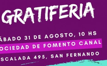Intercambio solidario de ropa, mercadería y juguetes en la Sociedad de Fomento Canal