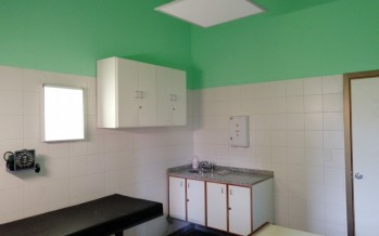 Con fondos aportados por la Fundación se están terminando importantes obras en el Hospital Cordero