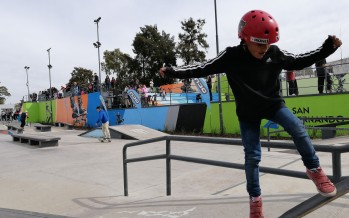 En la Pista de Deportes Extremos se realizó la última fecha de la Liga del Conurbano de Skateboarding