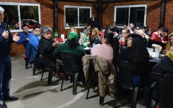 Cena en el Poli 3 en reconocimiento al trabajo social de las murgas