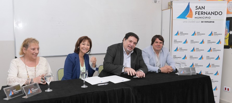 Convenio para la implementación de un programa de gestión de escuelas en nuestra ciudad