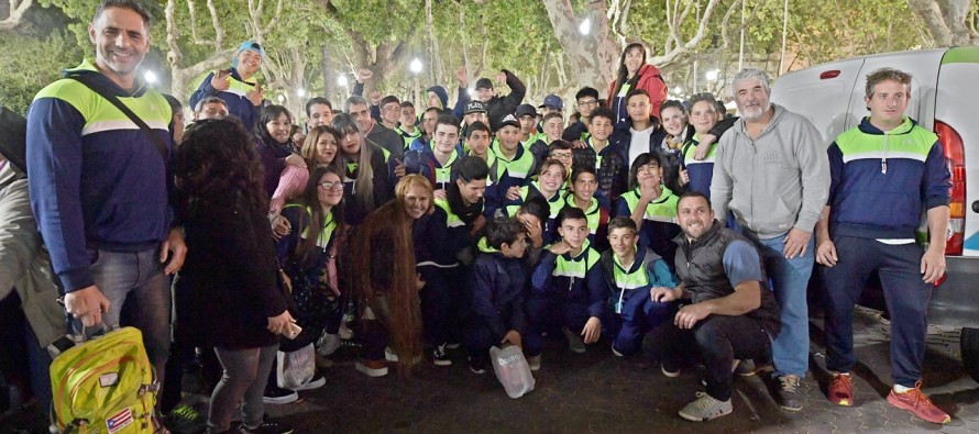 La delegación de nuestra ciudad partió rumbo a los Juegos Bonaerenses 2019