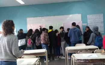 Taller sobre sensibilización de las emociones para alumnos de la Escuela N° 27