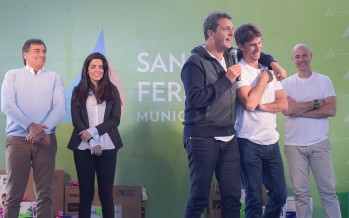 Sergio Massa visitó nuestra ciudad por el Día del Jubilado: «Estamos frente a una ola de esperanza»