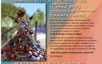 Se colocará una escultura en Martínez en homenaje a Mariano Witis