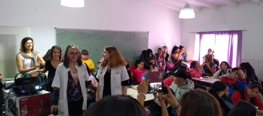Taller de educación sexual integral en la Secundaria Nº 20