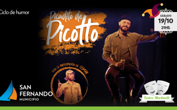 Pablo Picotto llega al Teatro Martinelli con su nuevo show de stand up