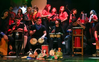Cierre de programas artísticos escolares en el Teatro Martinelli