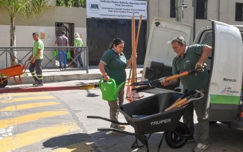 Materiales para una huerta orgánica desarrollada por alumnos de 6to año del Instituto Madre Rafaela