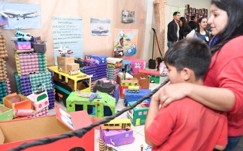 Los jardines maternales municipales celebraron el ‘Día de la Familia’ con juegos y proyectos de reciclaje