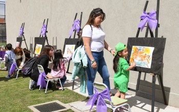El Jardín Municipal ‘Barrios Unidos’ celebró el Día de la Familia con juegos y proyectos de reciclaje