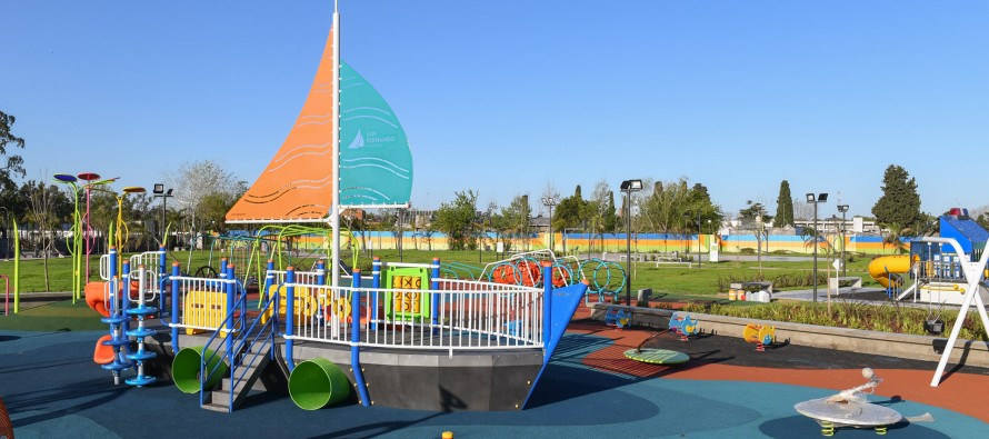 Avanza la obra de ampliación del Parque del Bicentenario