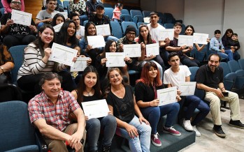 Egresaron del Centro Universitario Municipal 80 participantes de un curso para conseguir el primer empleo